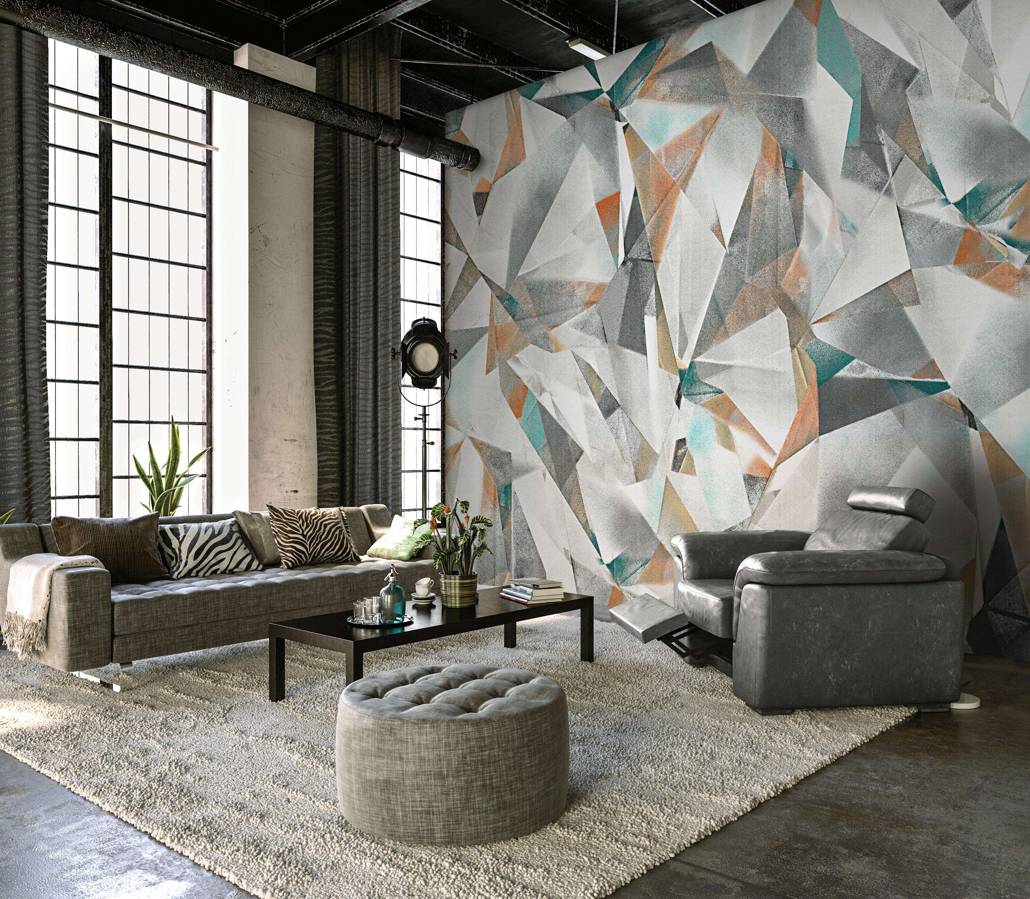 Cosa rende i murales da parete una scelta popolare per la decorazione del soggiorno?