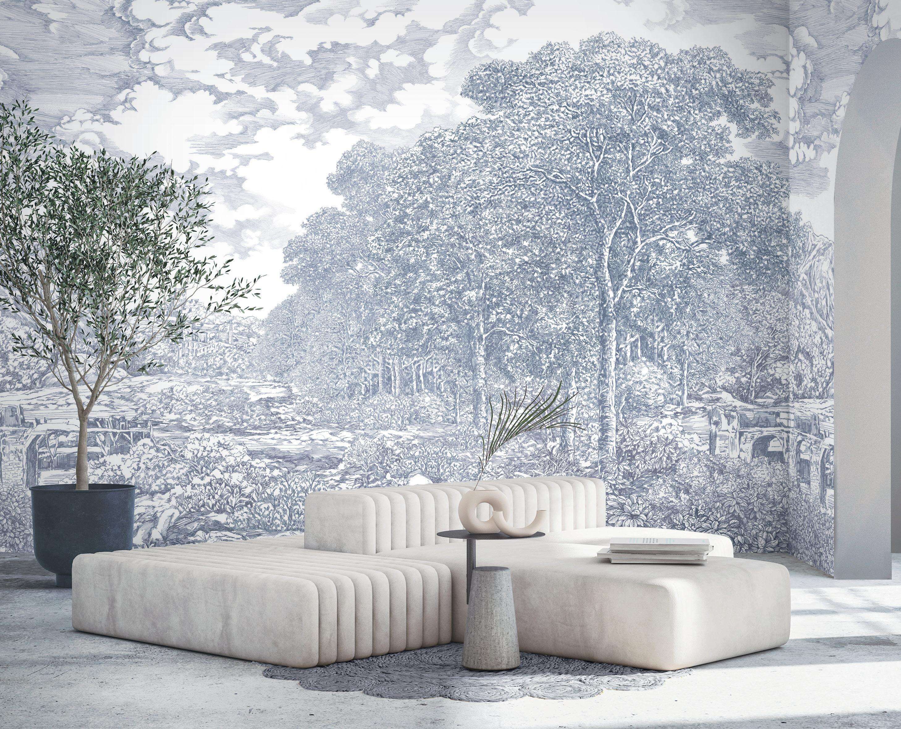 What Are the Benefits of Using Forest Murals in Residential and Commercial Spaces?