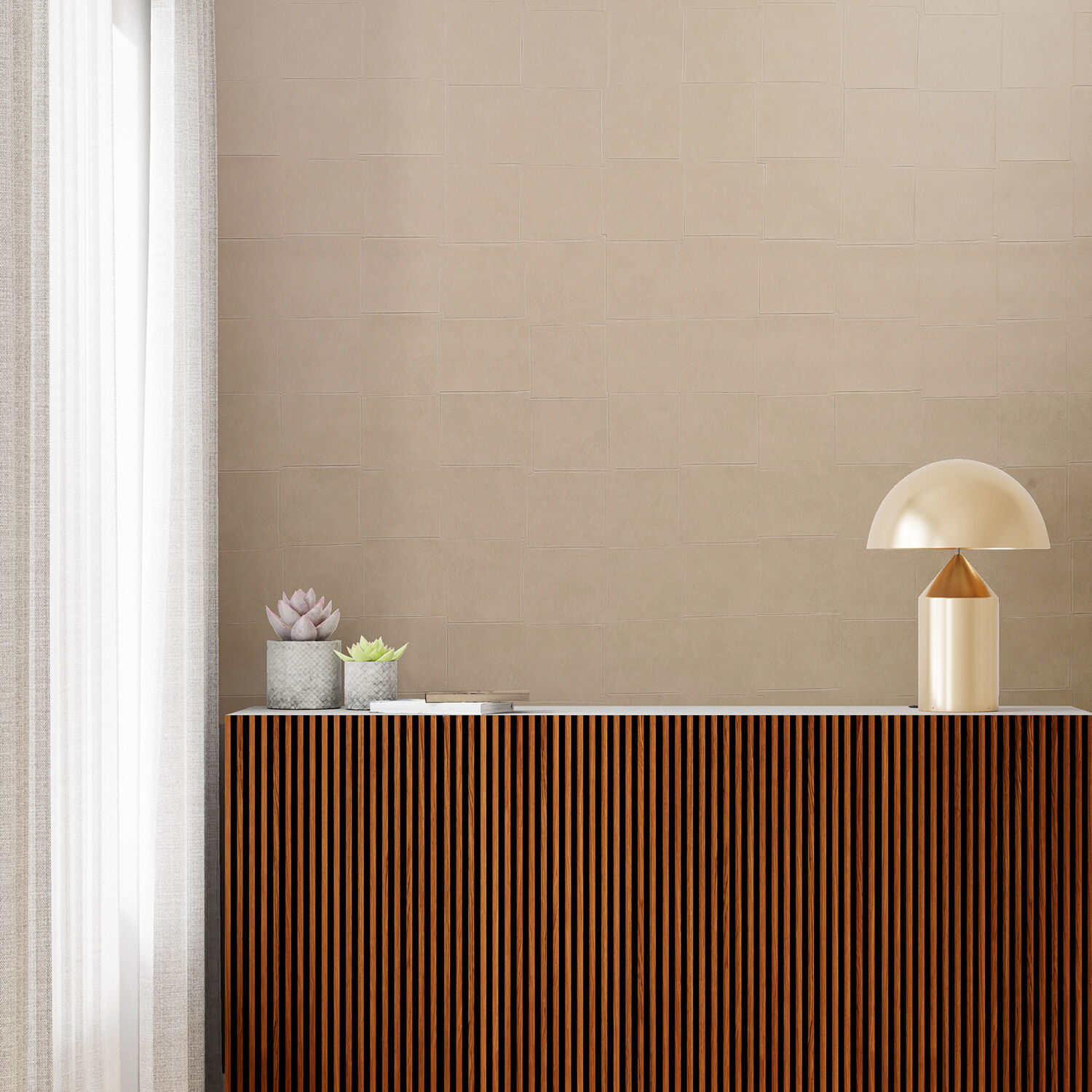 CSC-547~553 Geometric Leather-like- WALLCOVERINGS