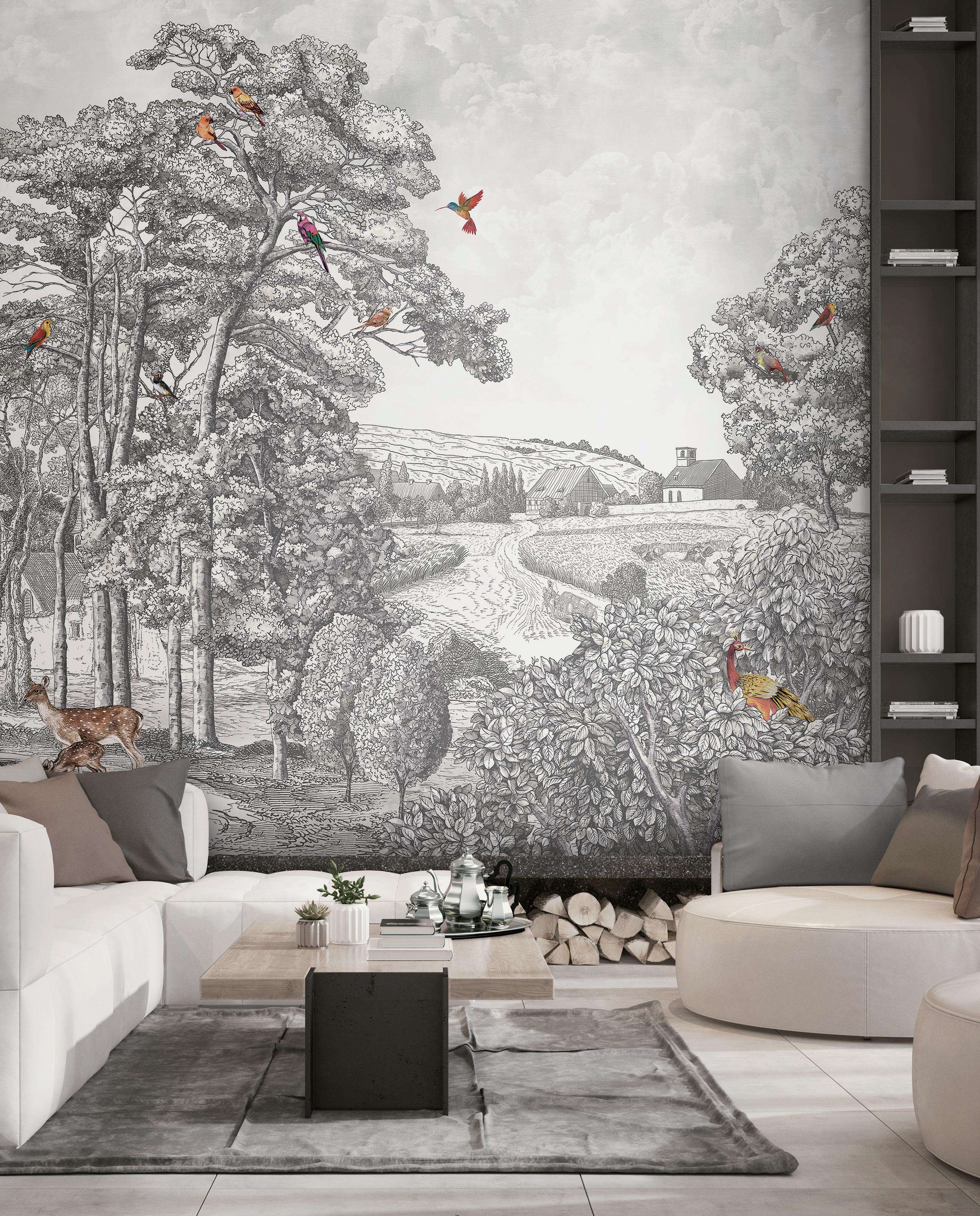 Where to Find High-Quality Wholesale Landscape Mural Wallpaper