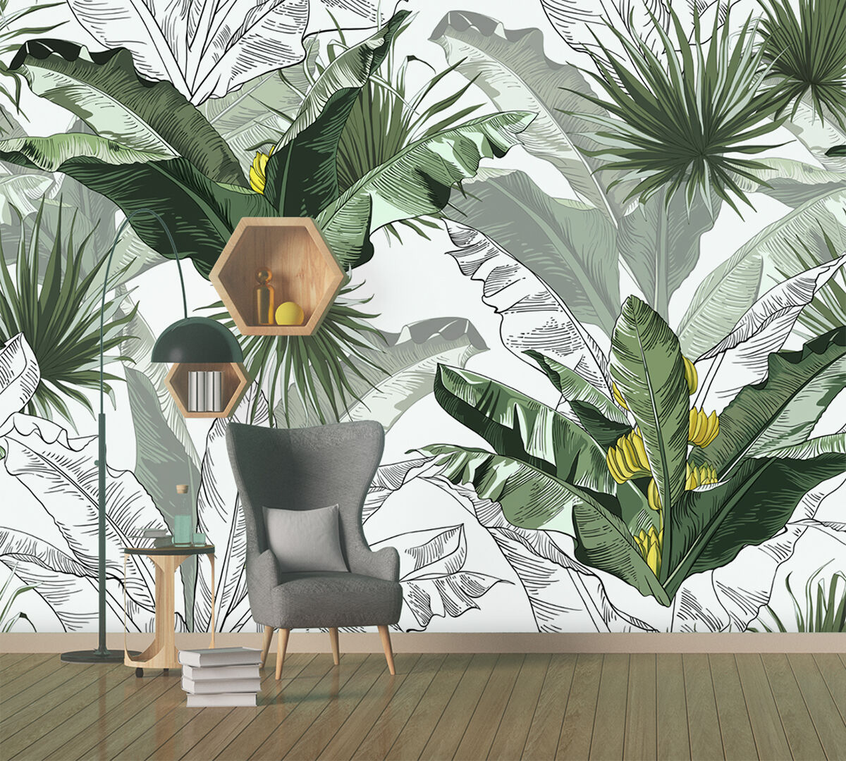 CT-02 Svítící banánový list