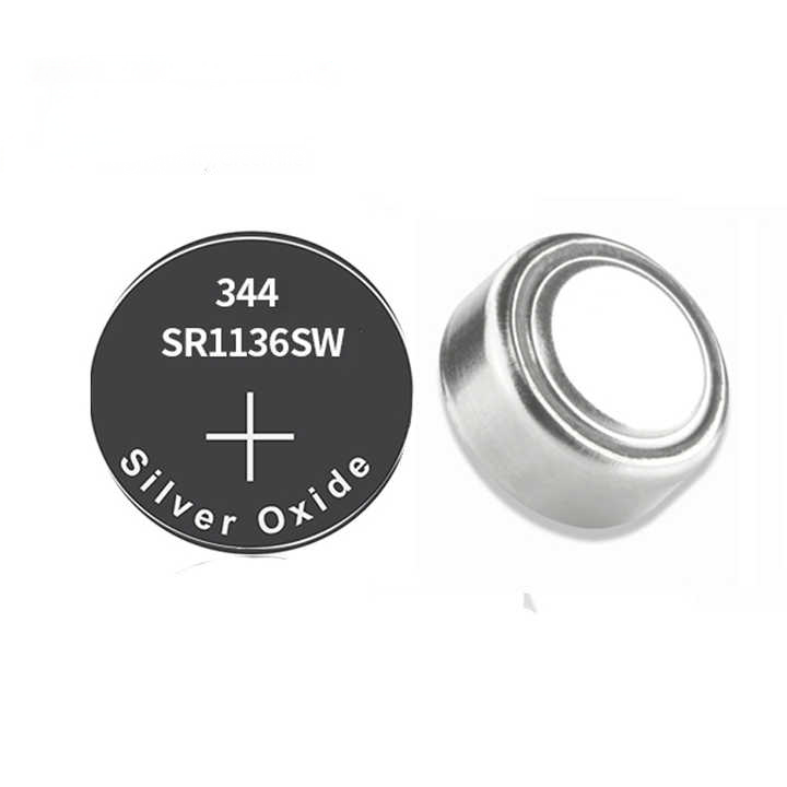 Hot Sales 1.55V Silver Oxide Button Cell 350 SR1136SW 344/242 for Remote Control Toys Flashlight Power Tools