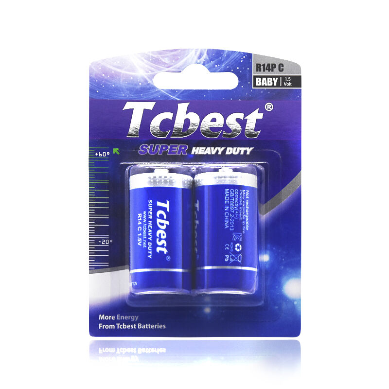 Melhor Vendedor Bateria Tamanho C R14P Bateria Seca de Carbono e Zinco ...