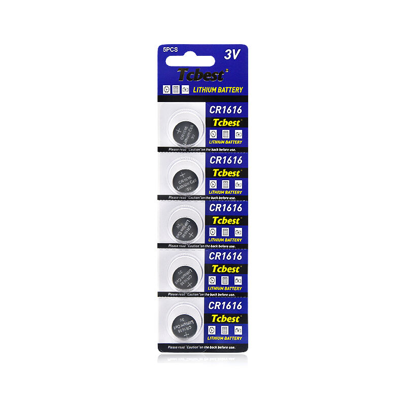 China Cheap CR1616 3V 50 mAh Lithium Manganese Battery for Watches Car Remote Key Lithium Button Cell OEM Accept