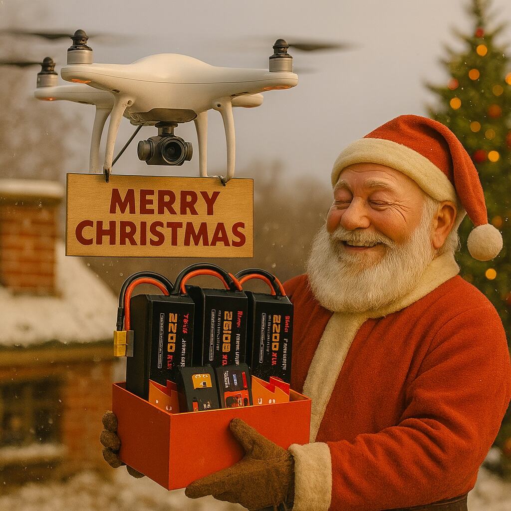 क्रिसमस पर्वको समयमा तपाईंको ड्रोन ब्याट्री कसरी राख्ने