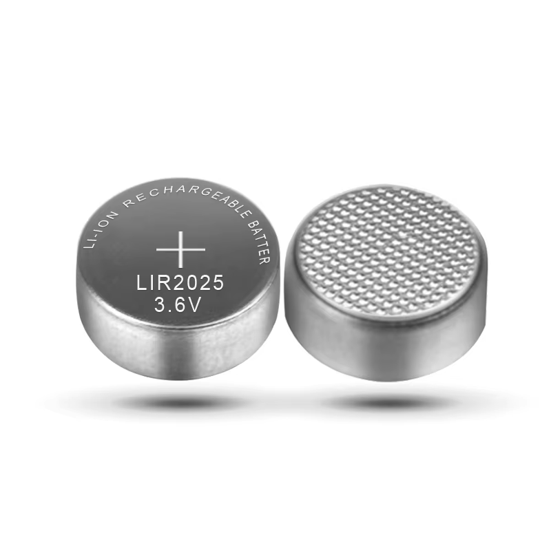 Qayta zaryadlanuvchi Li-ion tugma elementi LIR2025 3,7V 40mAh