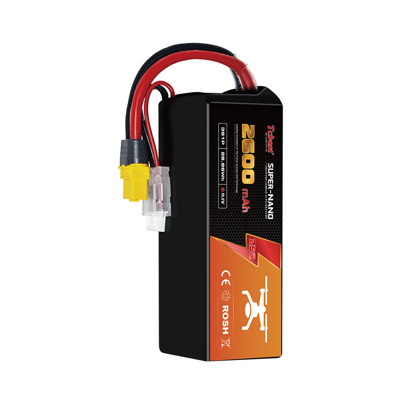 2600mAh 11.1V 3S 25C LI-PO Drone Battery Supplier