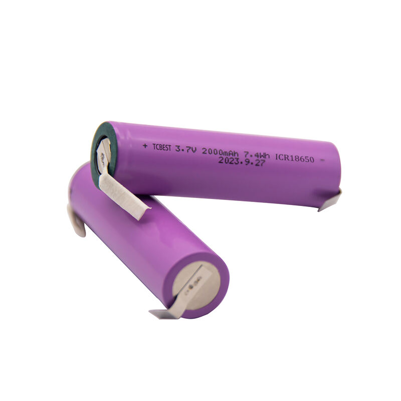 OEM Lithium Battery 18650 Cell With Solder