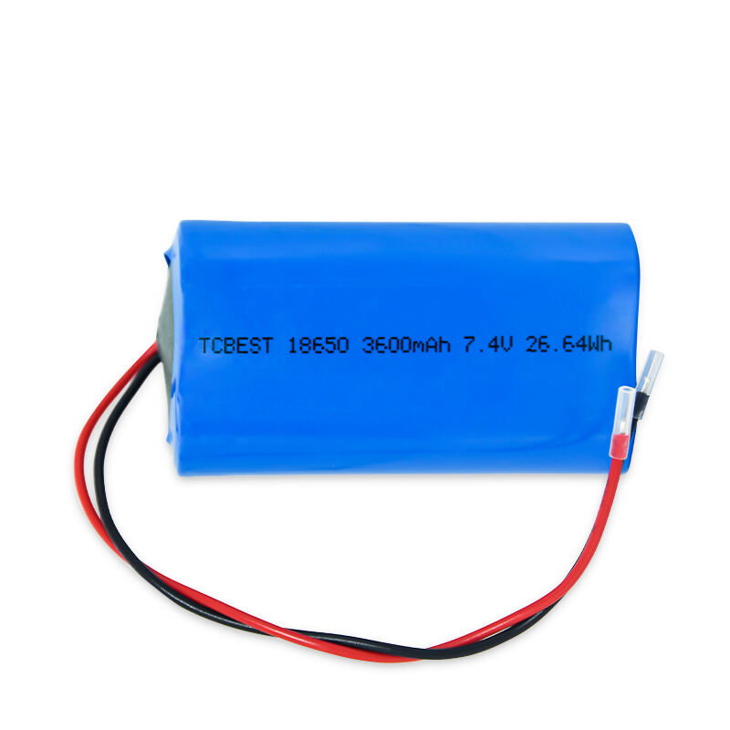 OEM Lithium Battery Pack 18650 3600mAh 7.4V
