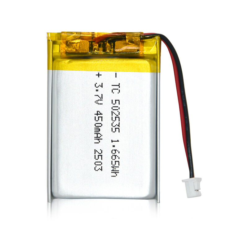 502535 3.7V 700mAh Lithium Polymer Rechargeable Battery for Bluetooth Headsets