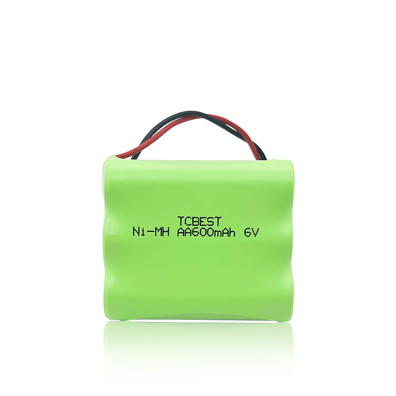 NI-MH Akkumulyator Bloku AA 600mAh 6V