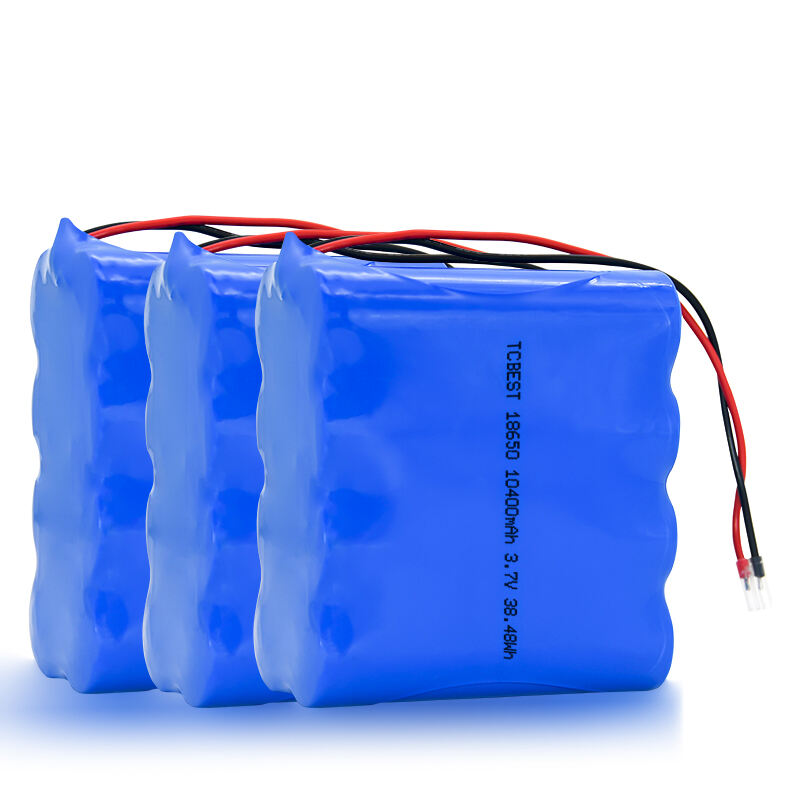 OEM Lithium Battery Pack 18650 10.4Ah 3.7V