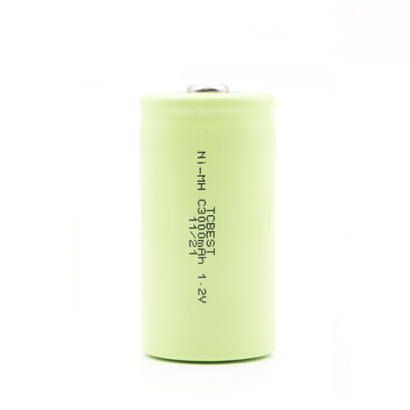 แบตเตอรี่แบบชาร์จไฟใหม่ได้ NI-MH C 3000mAh