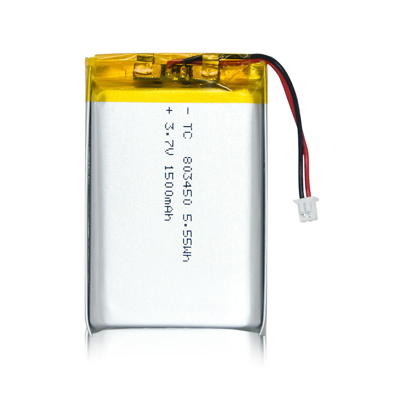 803450 3.7V 1500mAh Lithium Polymer Battery for Consumer Electronics