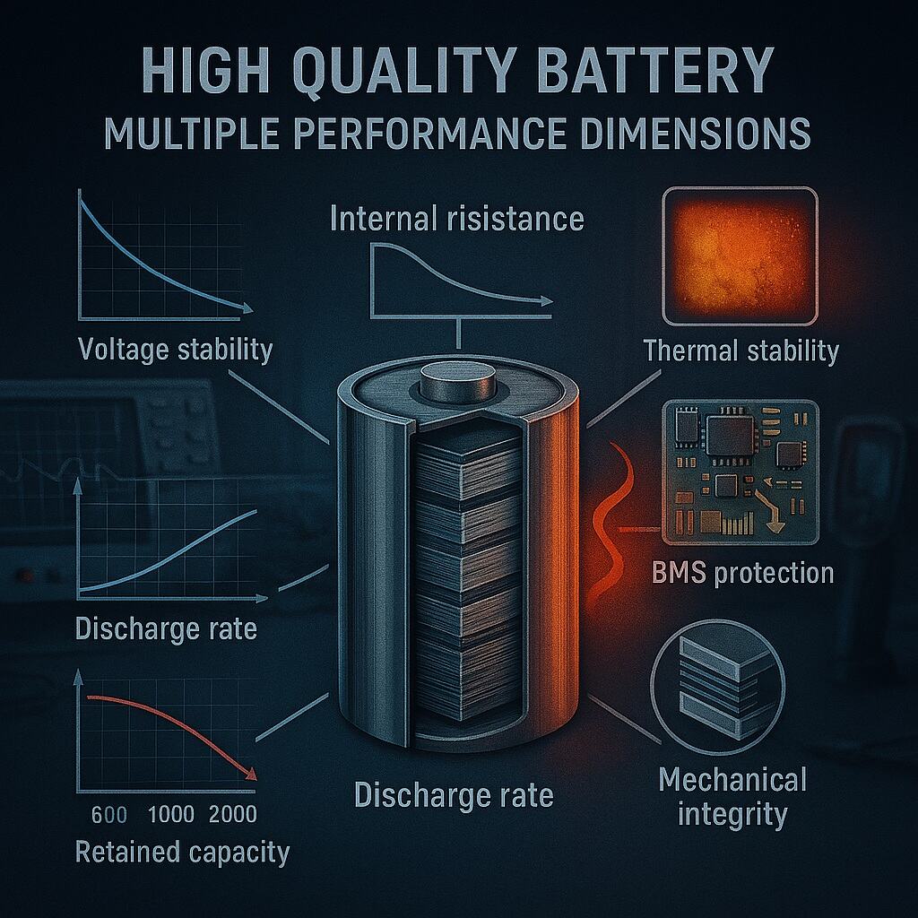 Does a High Capacity Battery Necessarily Constitute a High Quality Battery?-1