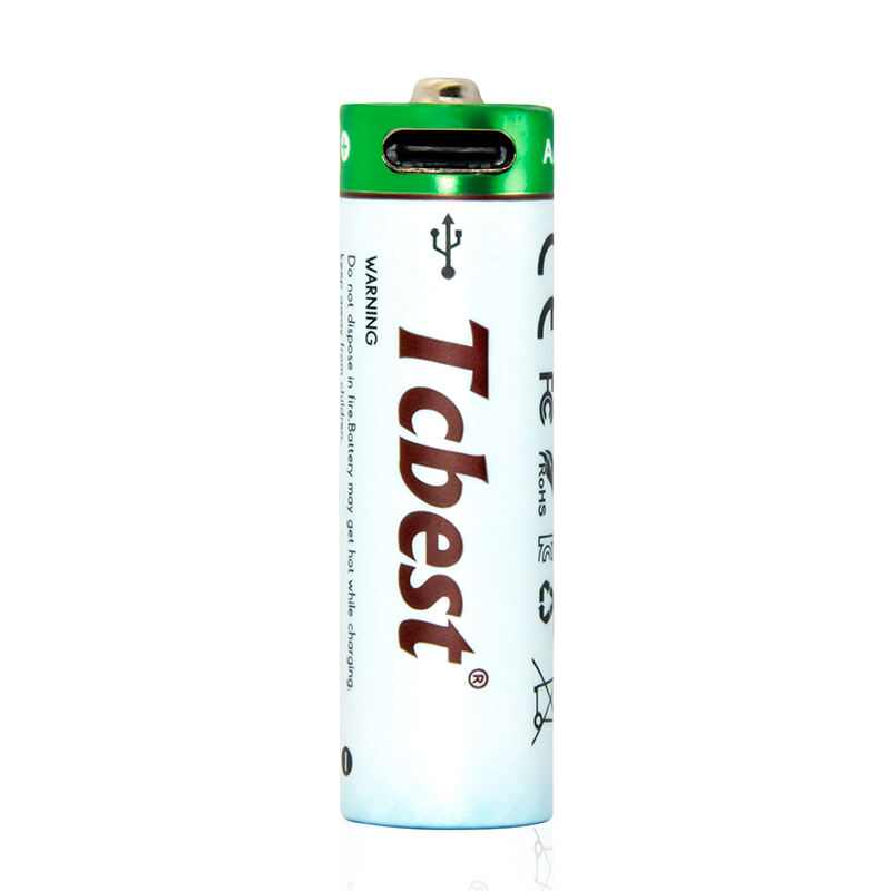 Rechargeable Li-ion Battery Type-c AA 1.5V