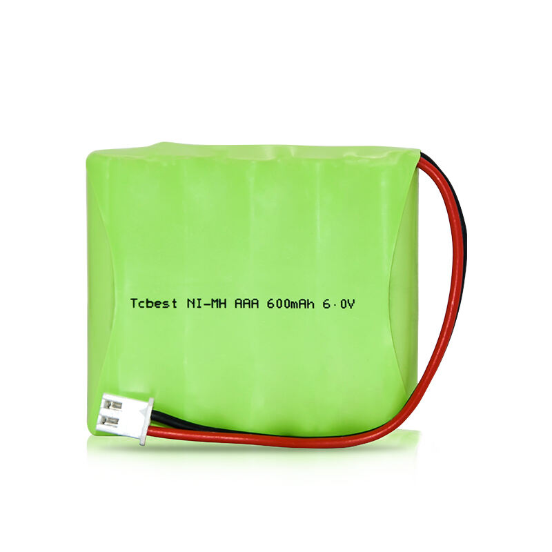 NI-MH Akkumulyator Bloku AAA 600mAh 6V