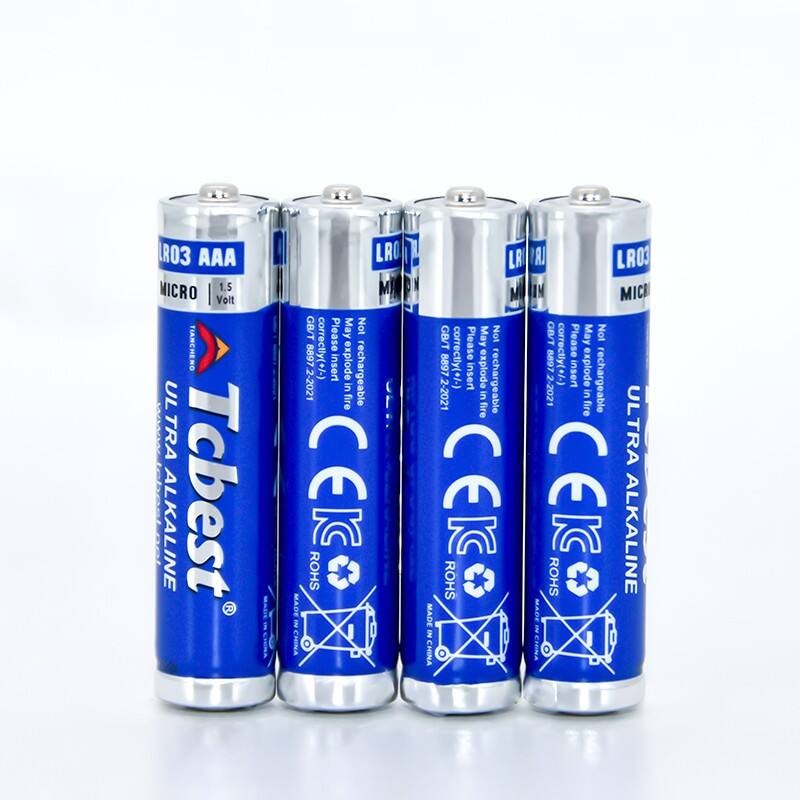 Factory Price Super LR03 AAA Alkaline Battery in Digital Cameras/Remote Control