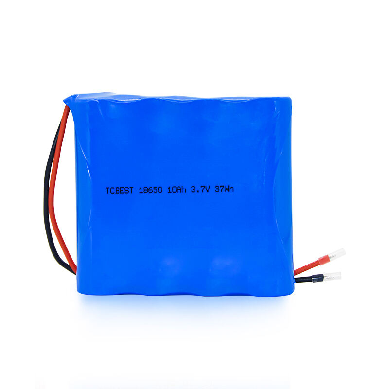 OEM Lithium Battery Pack 18650 10Ah  3.7V 