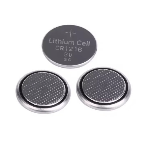 High Quality CR1216 3V Lithium Coin Cell Battery 25mAh Primary Button Cells for Watch Flashlight Consumer Electronics OEM Supported