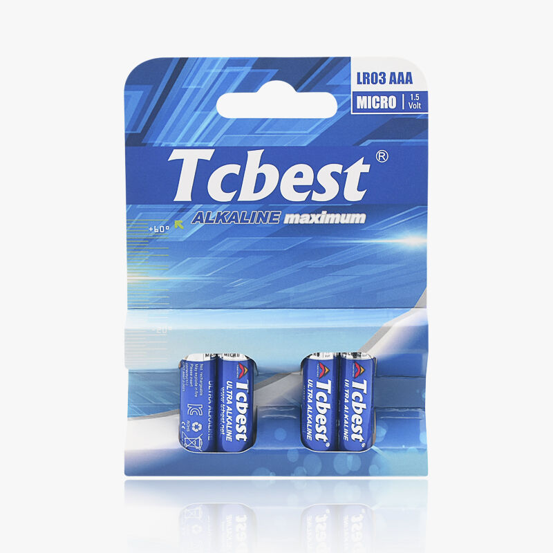 Factory Price Super LR03 AAA Alkaline Battery in Digital Cameras/Remote ...