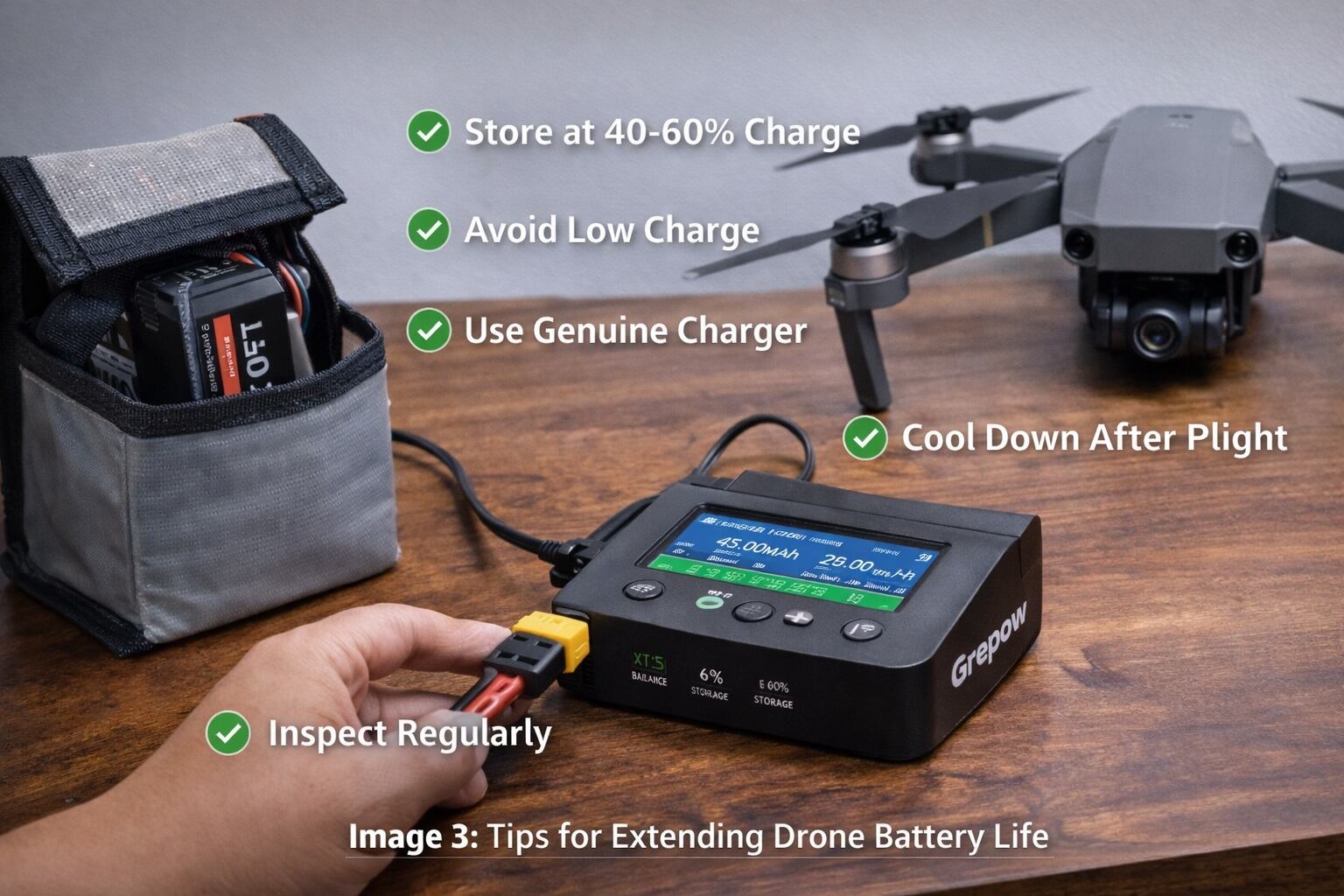 How to Charge a Drone Battery with a USB Cable-3