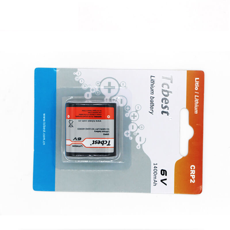 Fornecedor de Bateria CR-P2 6V 1400mAh Li-MnO2