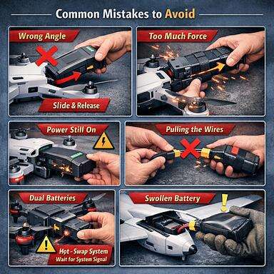 How to Remove a Drone Battery