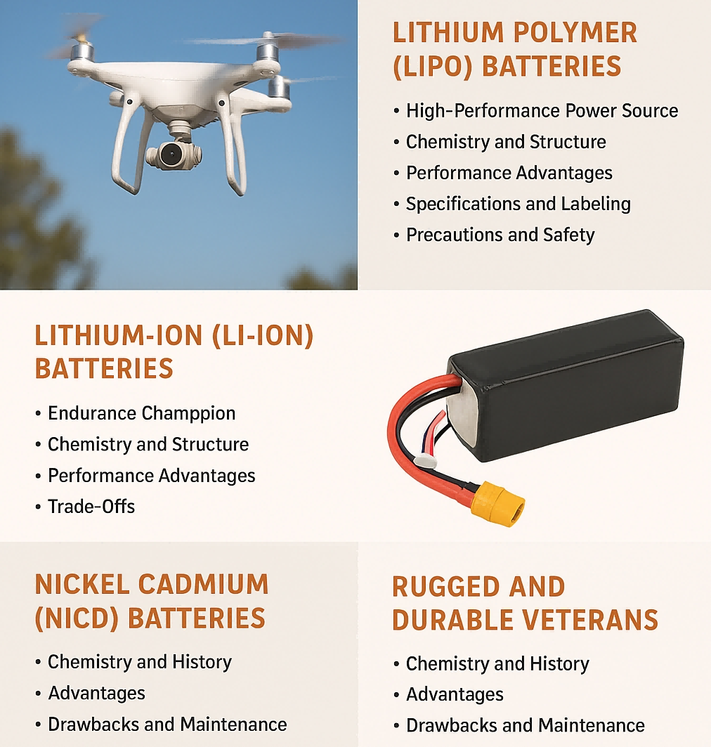 How Many Types of Drone Batteries are There-1
