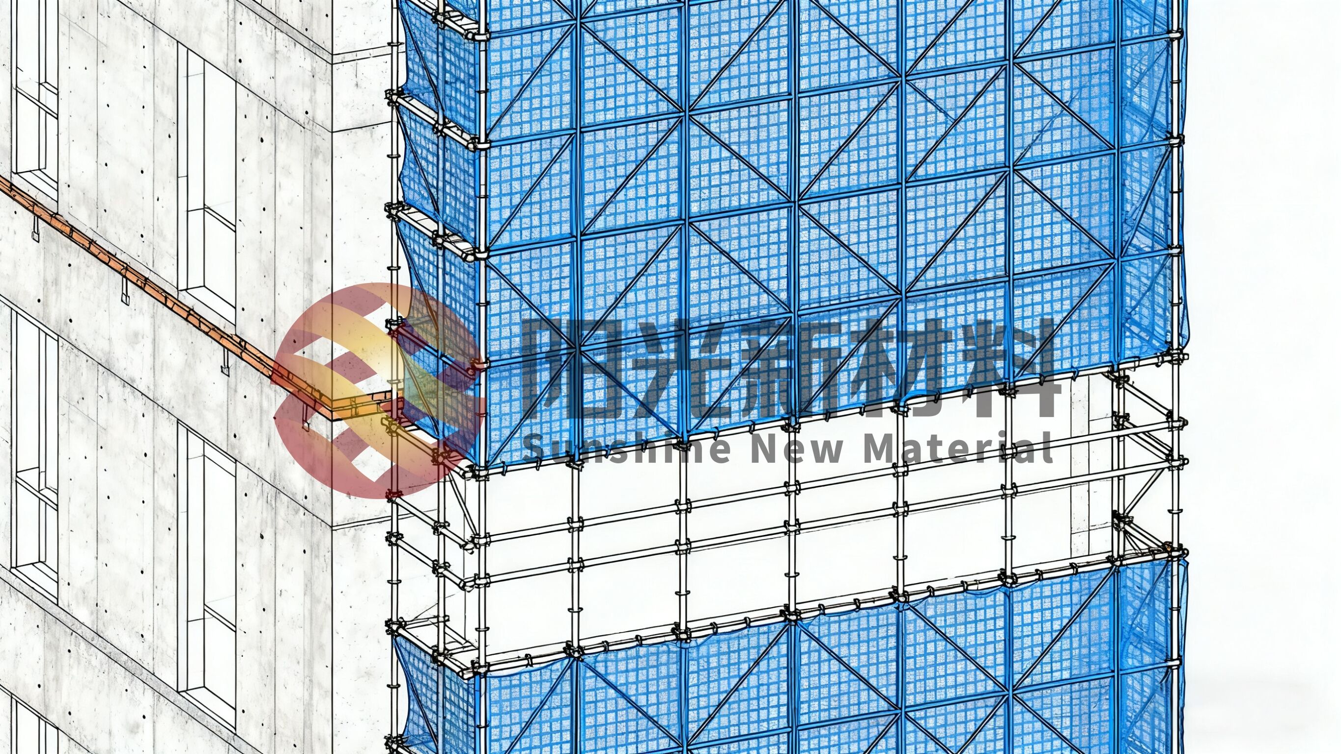 fire resistant building protection mesh920-1
