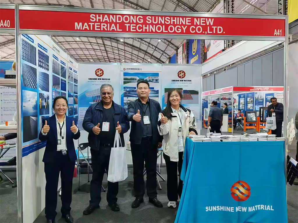 Sunshine New Material Shines at EXCON 2025 Peru: Showcasing Premium Geosynthetics for Global Infrastructure Development​