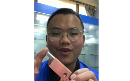 Welding robot electrode