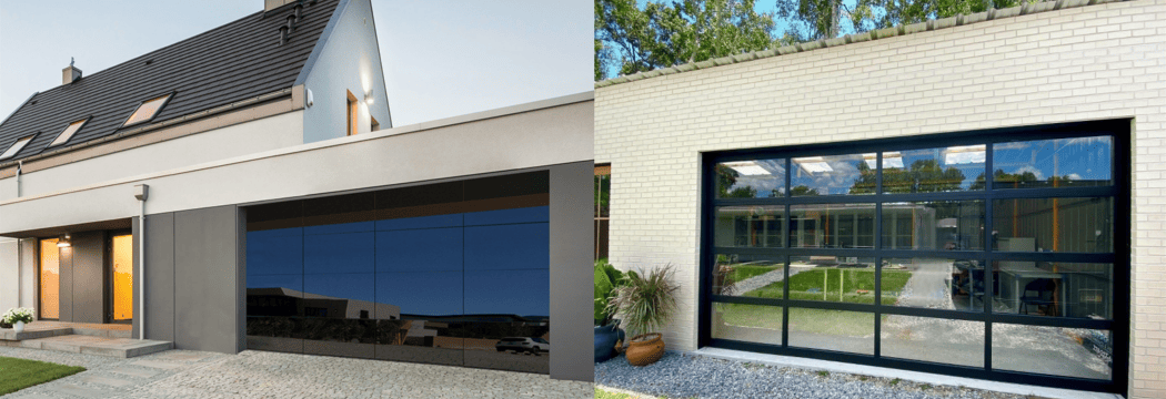 Sectional Glass Garage Door