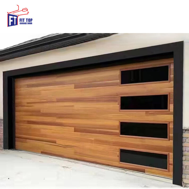 Best Selling High Quality Security Door Stainless Steel Overhead Industrial Automatic Sectional Garage Door