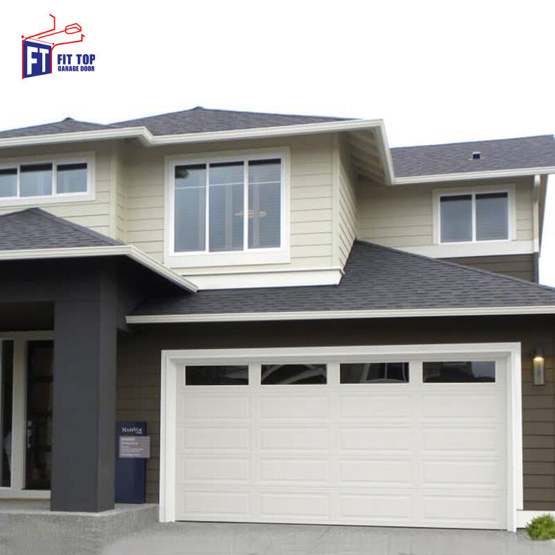 Modern Automatic Roll-Up Garage Door USA Steel Bifold Sectional with Remote Control Insulated Sectional Door for Home Use
