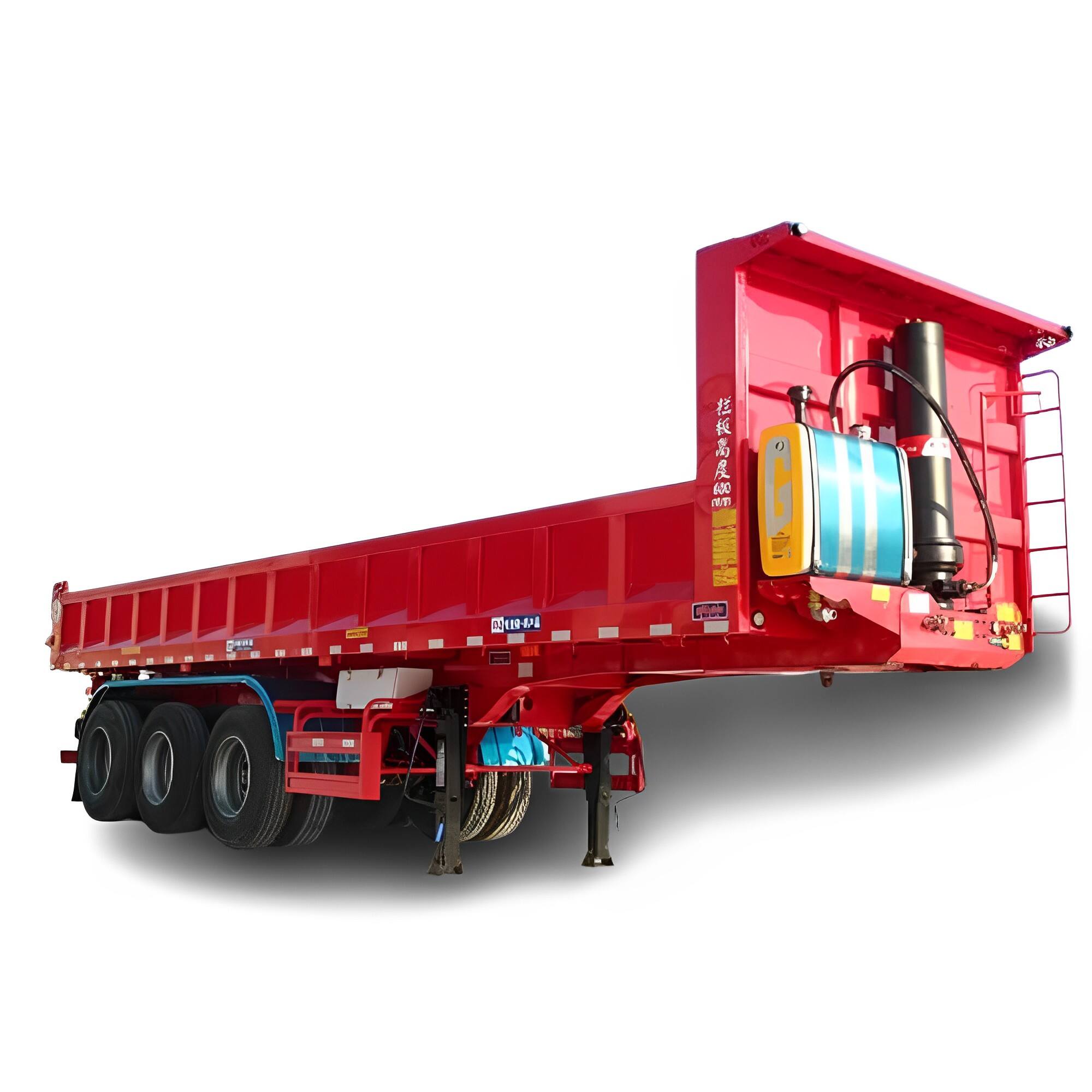 Dump trailer trailer
