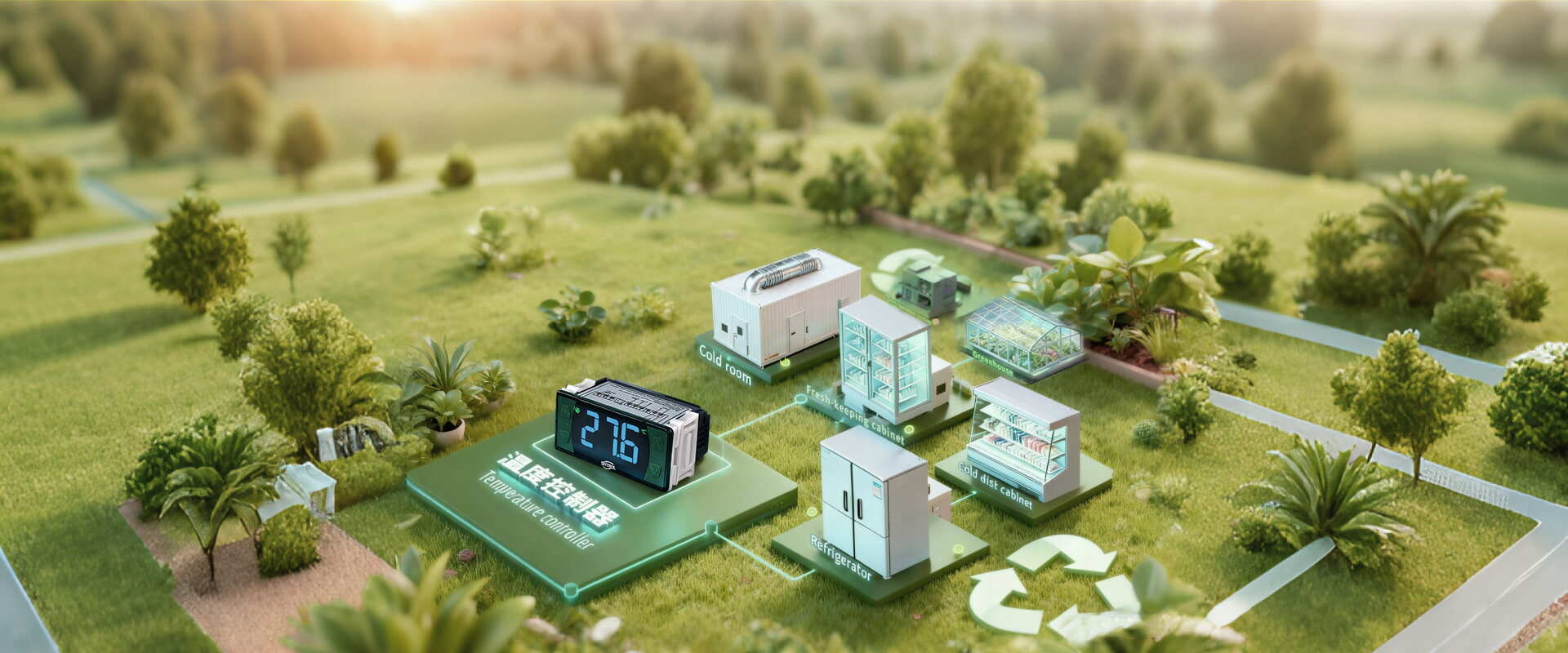 Intelligent temperature control,  green future