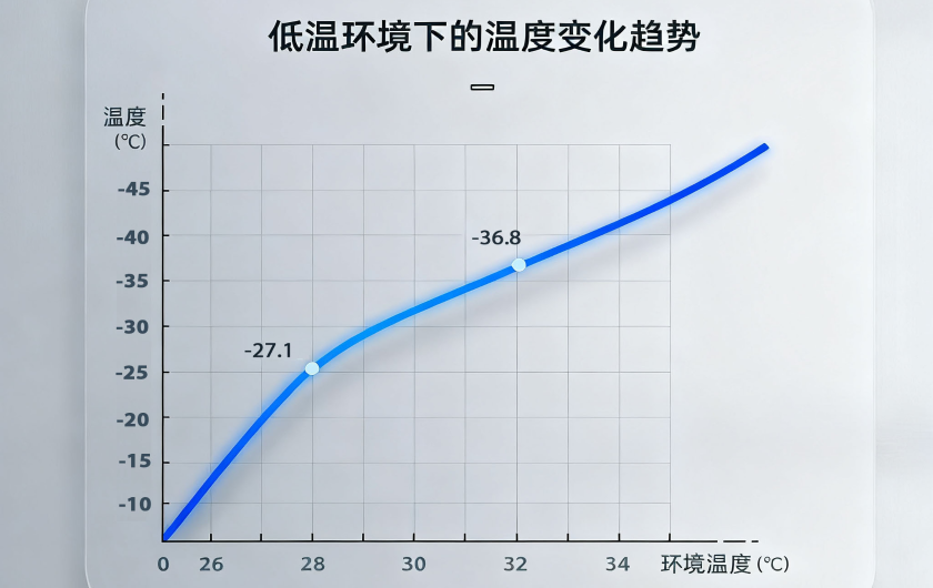 Temperature recording curve