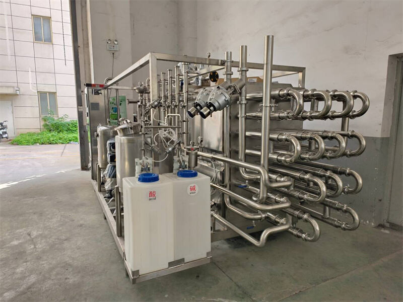 Aseptic tubular UHT sterilizer