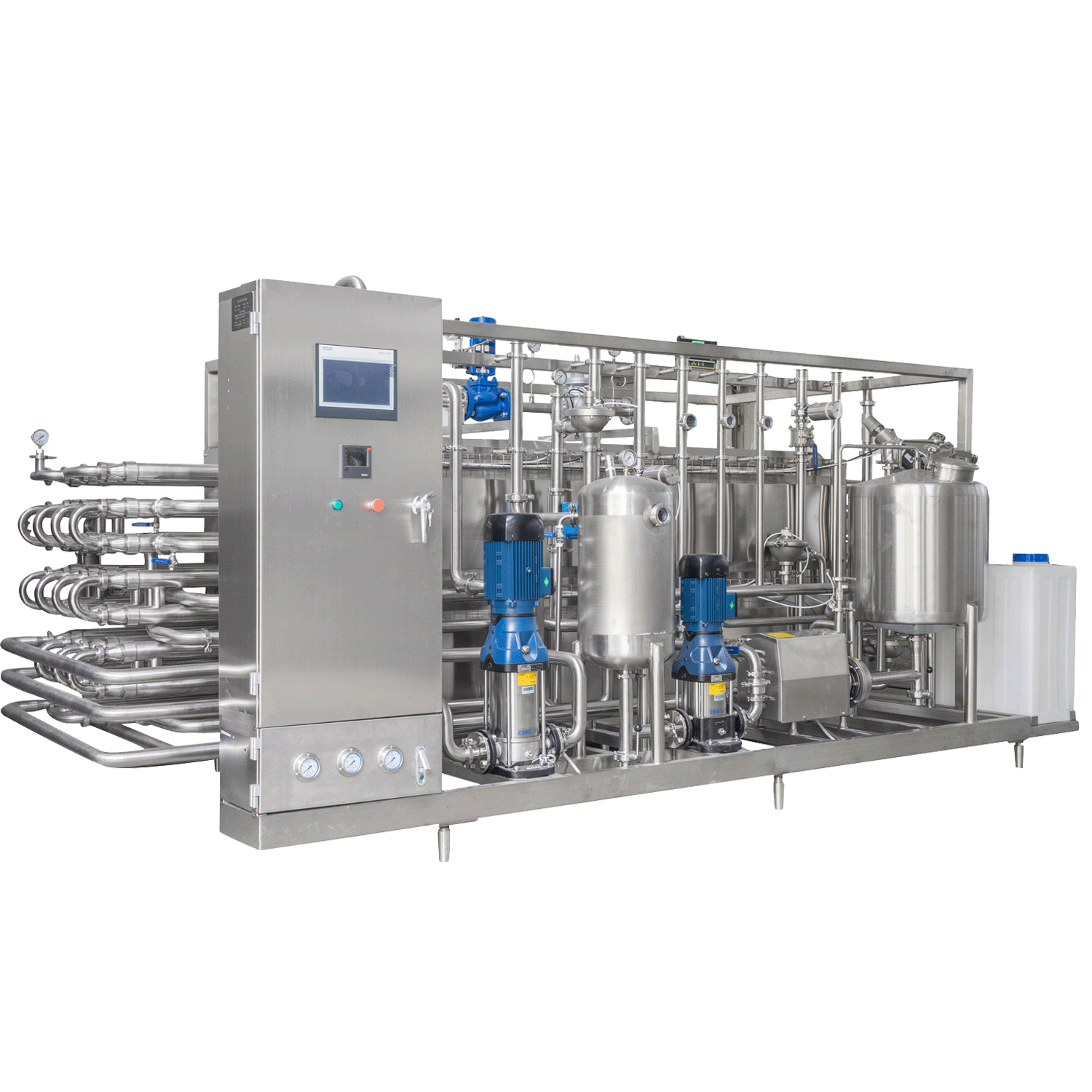 High quality and reliable fully automatic control tubular UHT sterilizer  