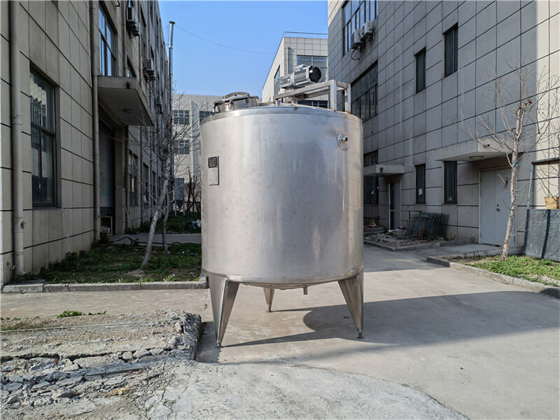 Stainless steel Mixing tank with agitator