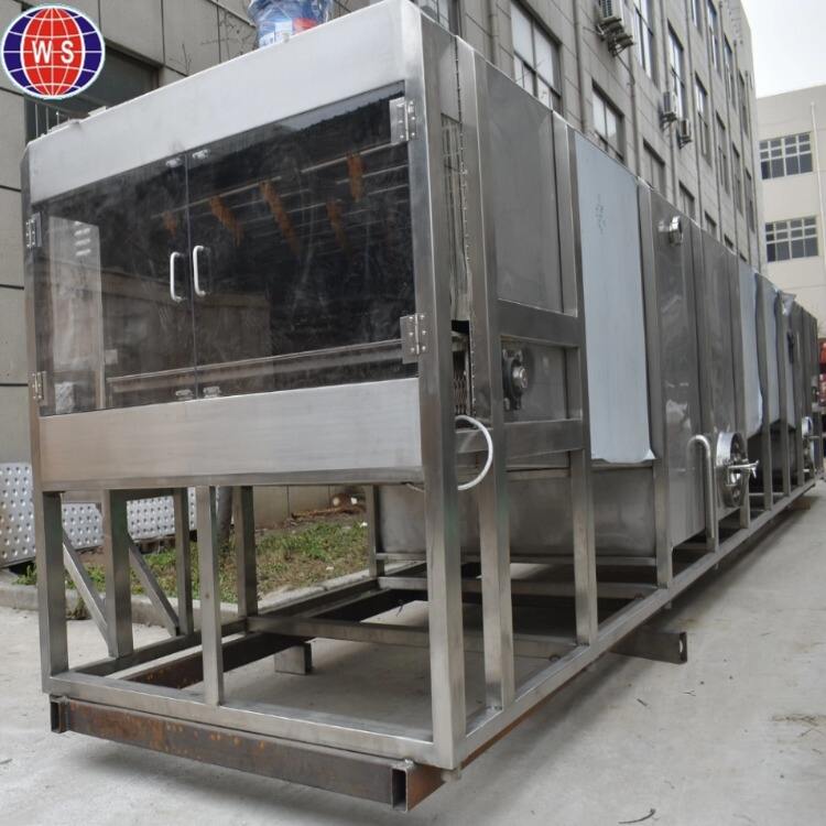 Continuous Spraying Type Pasteurization and Cooling Tunnel for Bottled and Canned Beverages