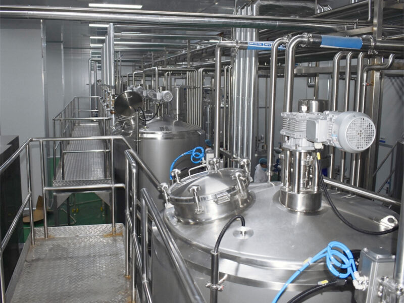 Yogurt production line/yogurt processing plant