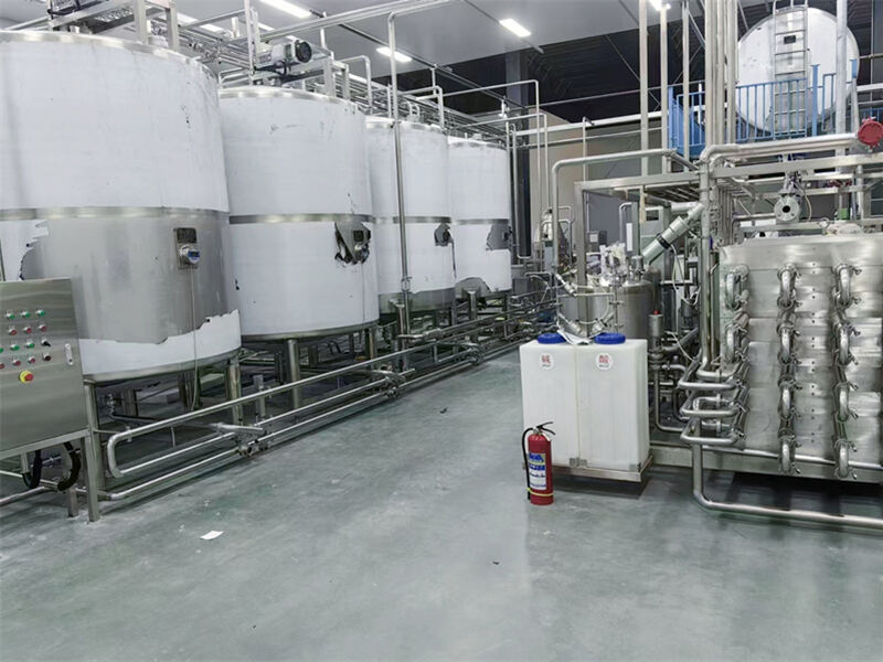 Pasteurized milk production line