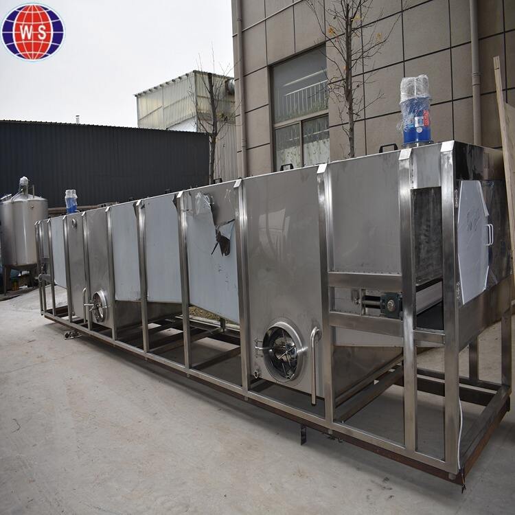 Continuous Spraying Type Pasteurization and Cooling Tunnel for Bottled and Canned Beverages