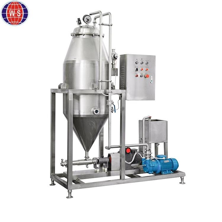 Déshumidificateur à vide | Élimine l'oxygène et les gaz dissous | pour produits laitiers, jus et aliments liquides