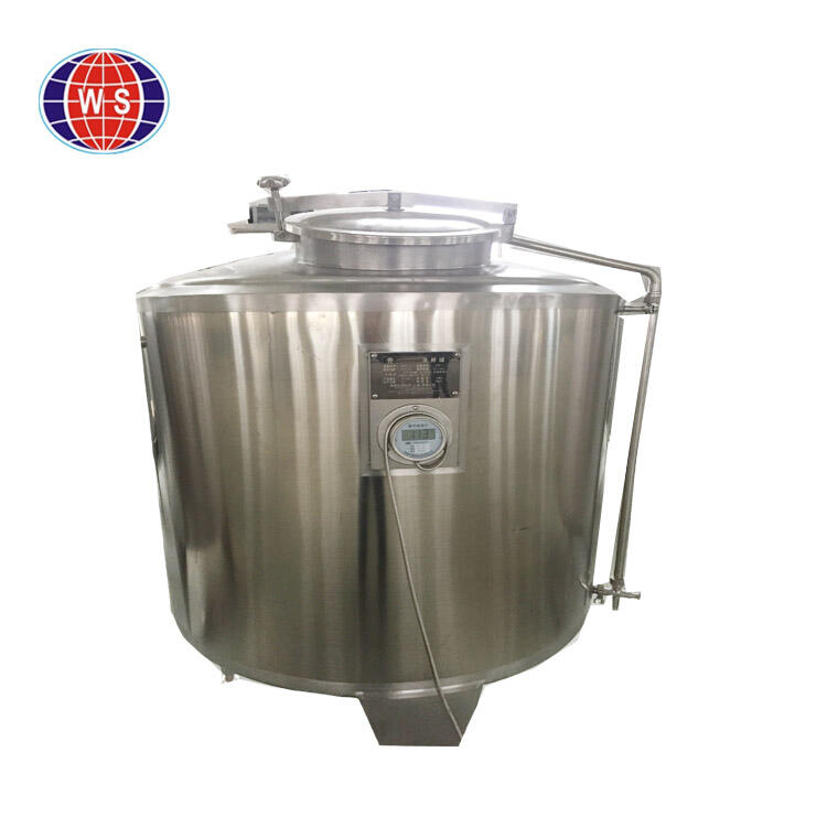Cuve de Fermentation - Contrôle Automatique de la Température et Mélangeur pour la Production Industrielle de Yaourt