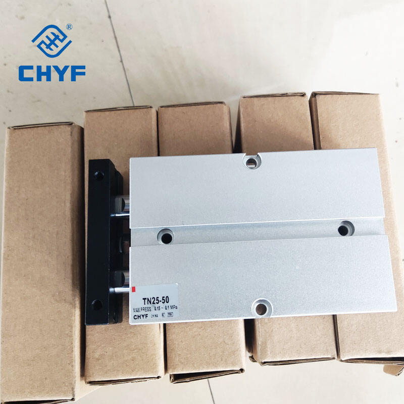 CHYF Pneumatic Double Rod Air Cylinder TN10X16X20X25X32-30-40-50-60-70-75-80-90-100S