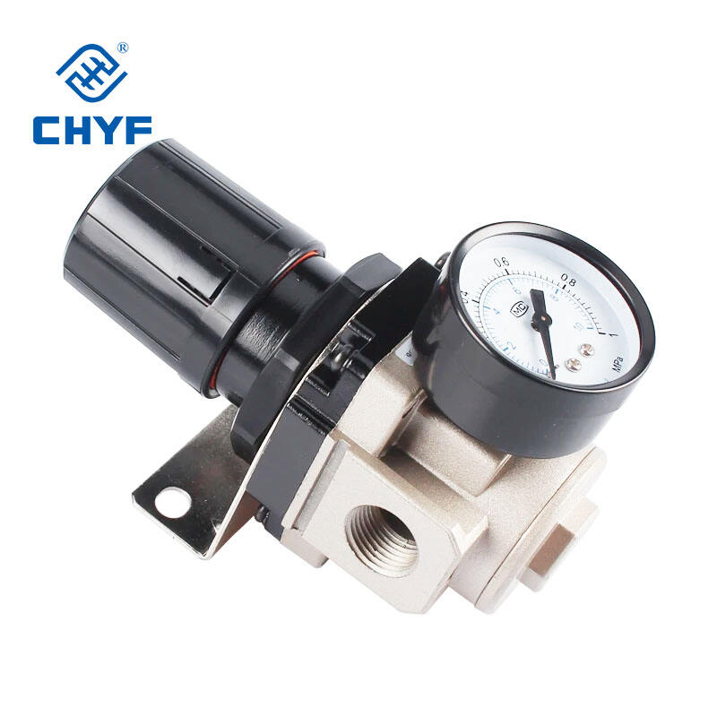 Pneumatic Air Pressure Regulator AR2000-02 AR3000-03 AR4000-04 Thread 1/4 Inch Oil-water Separator Pressure Reducing Valve
