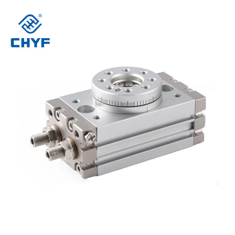 Msqb Series Air Rotary Cylinder, 0/180 Degrees Swing Solid Pneumatic Rotary Table Actuator